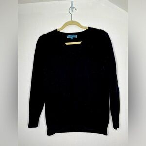 Karen Scott v-neck sweater